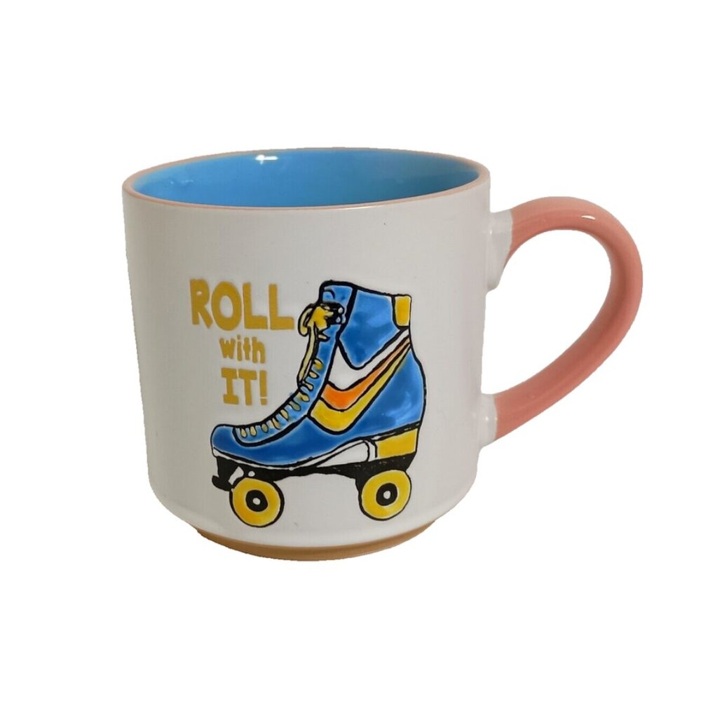 Spectrum Designz Roll With It Mug, NWT